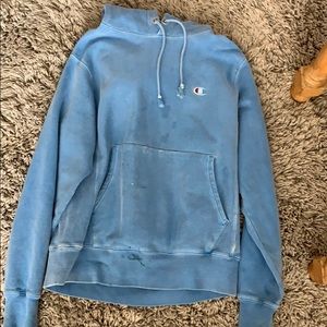 Blue champion hoodie size small $20